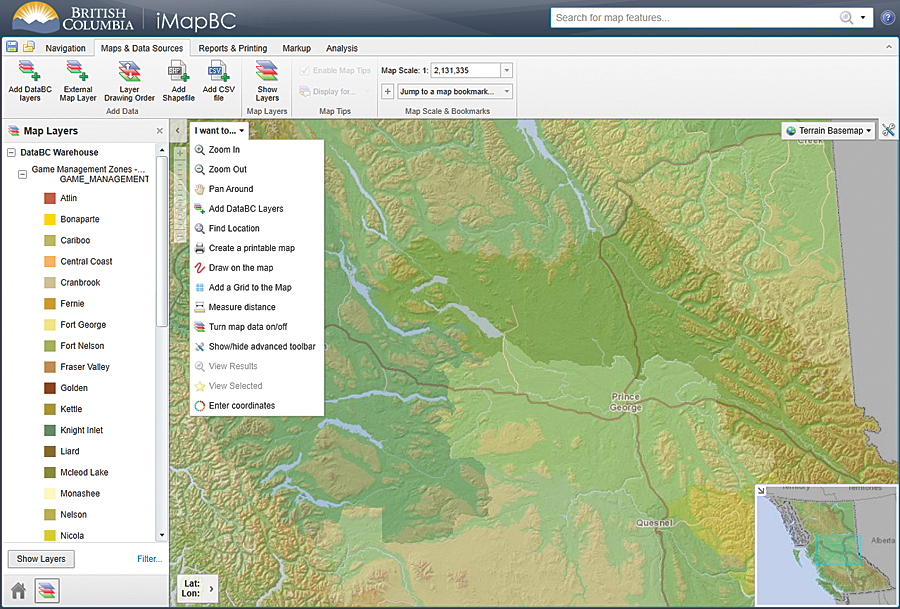 iMap—DataBC iMap—DataBC