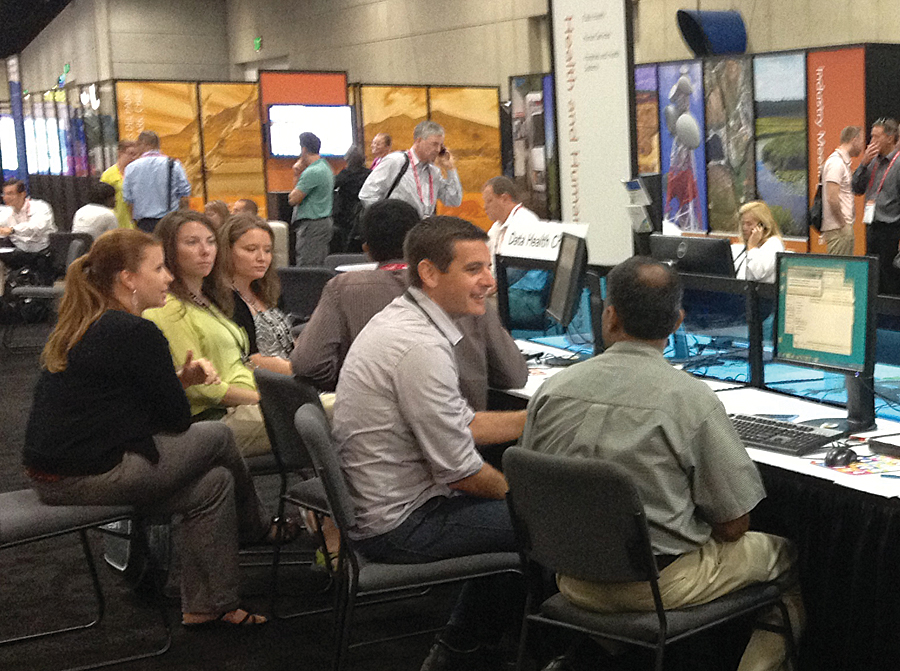 The data health check at the Esri International UC is free. The data health check at the Esri International UC is free.