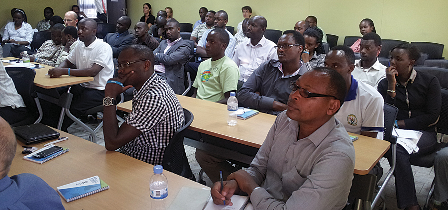 GIS Day in Rwanda, east Africa. GIS Day in Rwanda, east Africa.