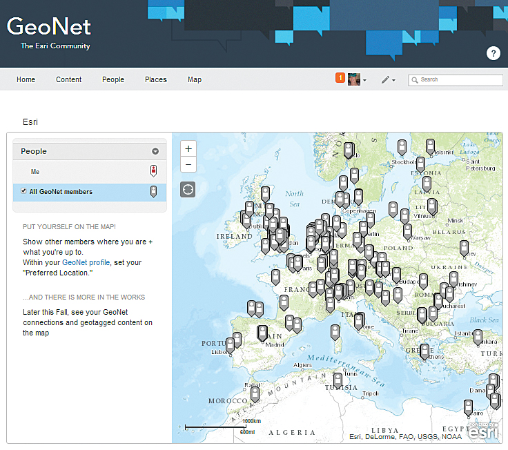 Put yourself on the GeoNet map by joining this community of GIS users.