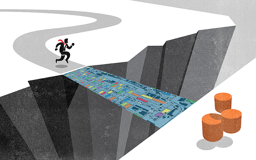 Maps can be seen as the perfect interface between a human user and big data. Maps can be seen as the perfect interface between a human user and big data.