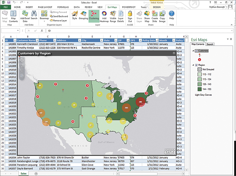 Create geographic frameworks, models, and data and share them throughout your organization.