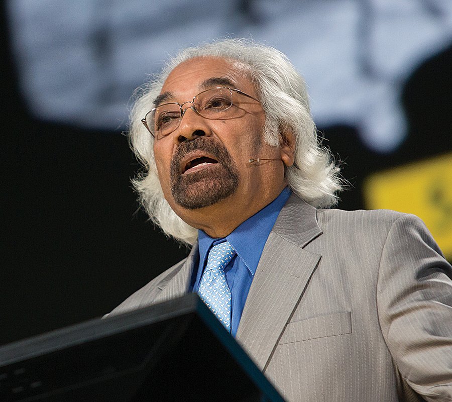 Sam Pitroda talks about India's National GIS platform.