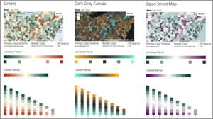 Smart Mapping takes the guesswork out of choosing the right color ramp
