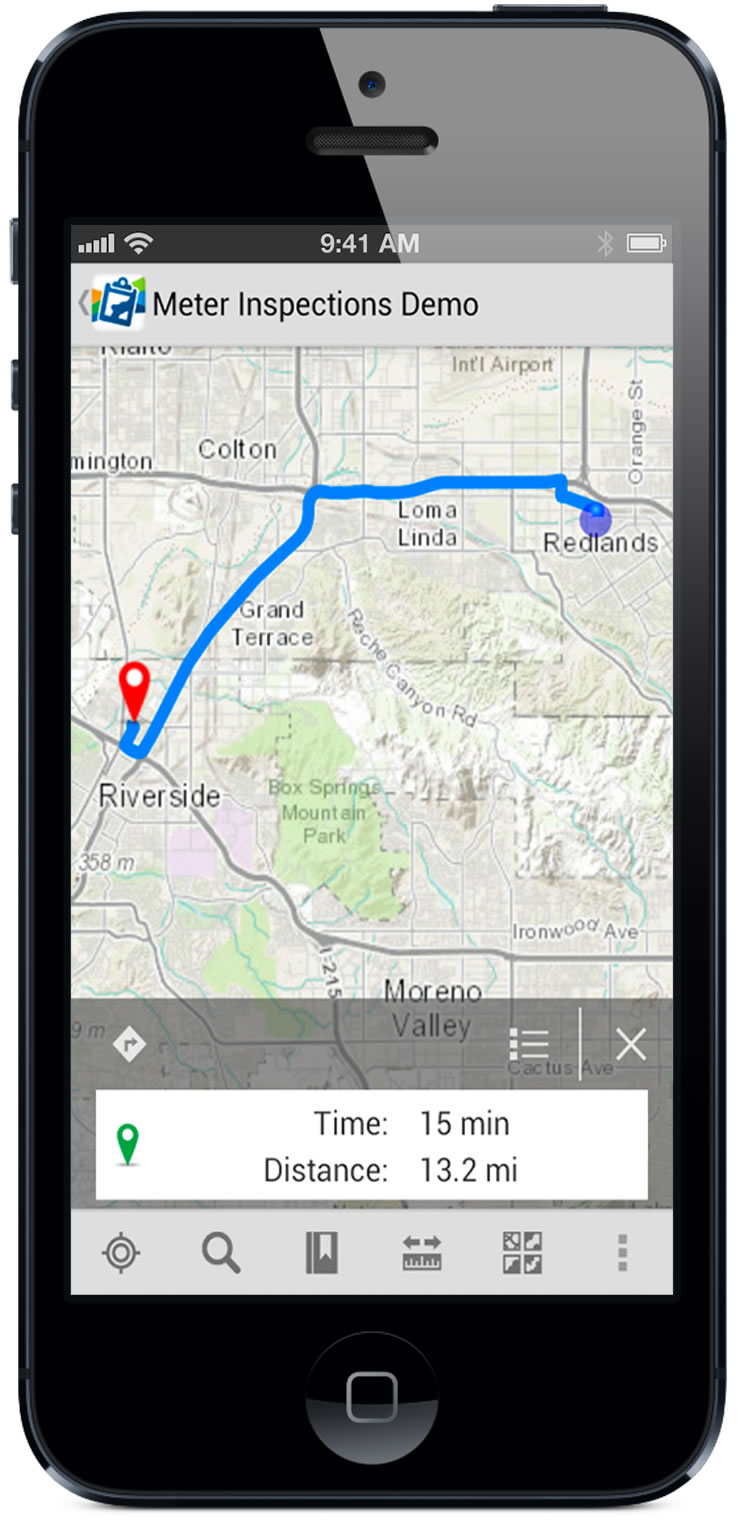 You can plan routes with the Collector for ArcGIS app. You can plan routes with the Collector for ArcGIS app.