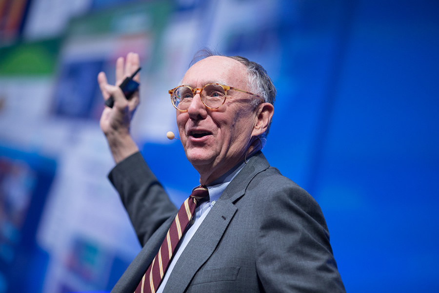 Geographic knowledge comes alive in apps, Dangermond says.