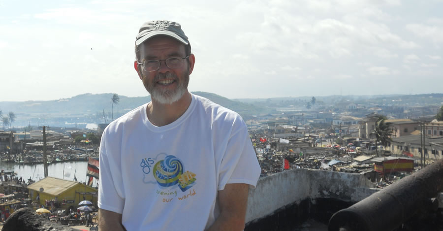 Bob Kolvoord visited the harbor at Elmina, a city southwest of Tema.