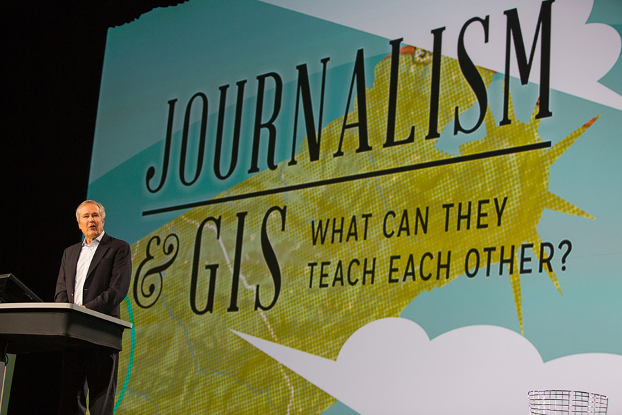 Journalist James Fallows will use maps to help tell his stories about small town-America. Journalist James Fallows will use maps to help tell his stories about small town-America.