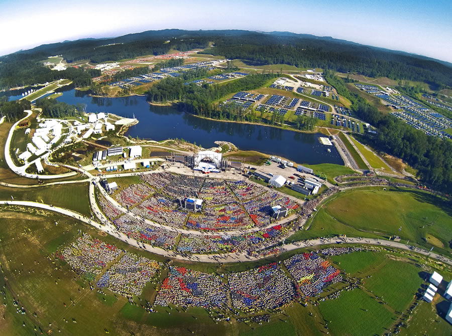 Bechtel Summit Reserve hosted more than 25,000 Scouts for the National Scout Jamboree. © 2013 Boy Scouts of America