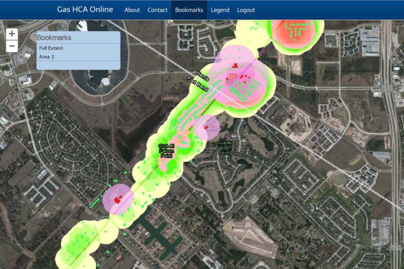 Gas HCA Online performs high consequence area analysis.