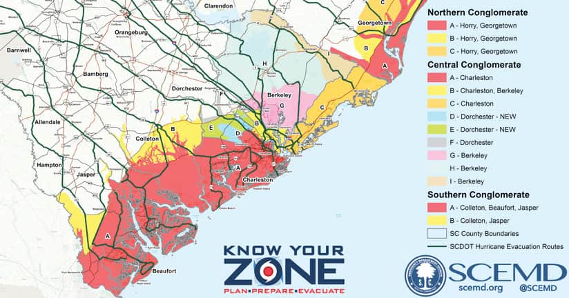 Know Your Zone map