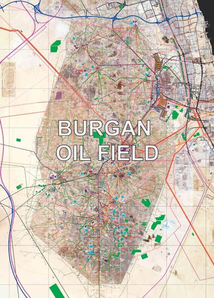 Burgan oil field