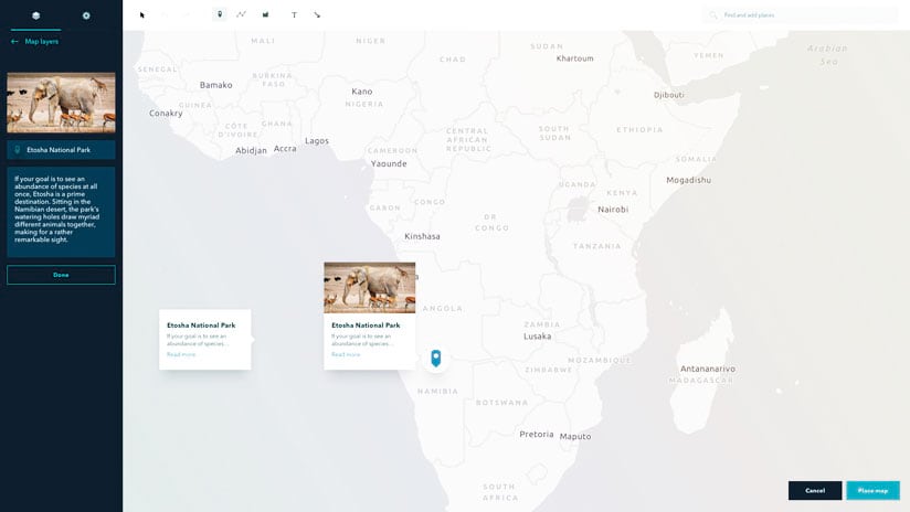 Map creator Map creator