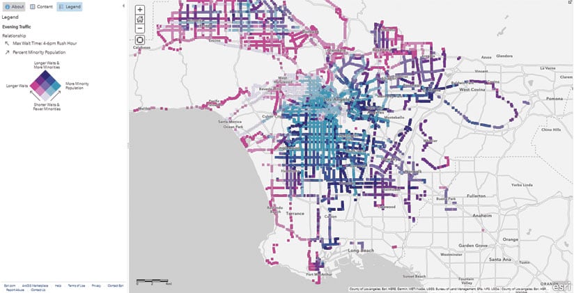 Public transit wait times