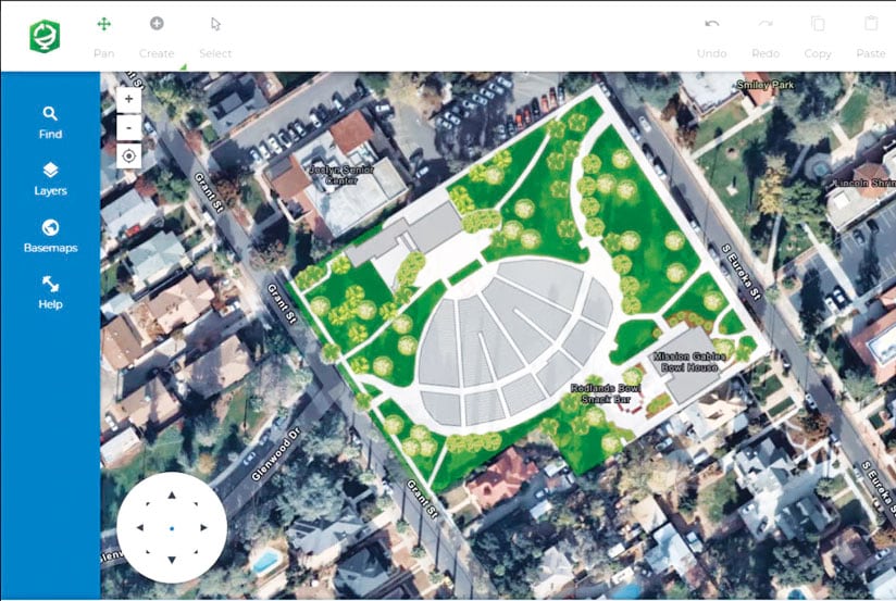 OpenStreetMap vector basemap