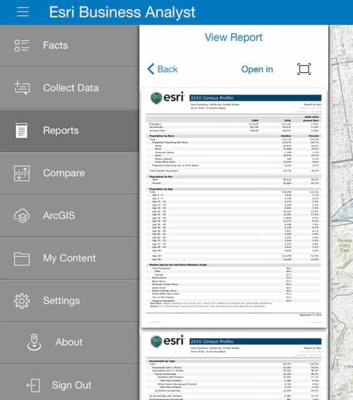 2010 Census Profile Report for a Five-Minute Drive Time Area Location San Francisco