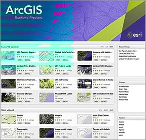 Web map preview built with ArcGIS 10.2 Runtime SDK for OS X Web map preview built with ArcGIS 10.2 Runtime SDK for OS X