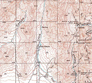 USGS quad historical map from 1940