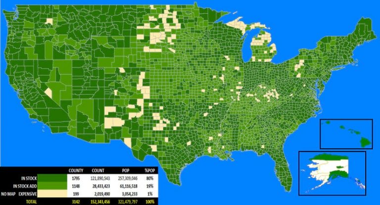 ParcelAtlas coverage ParcelAtlas coverage