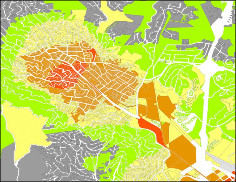 Walkable parcels