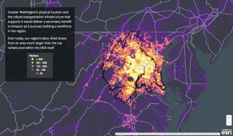 Datastory’s MapDash with a story map