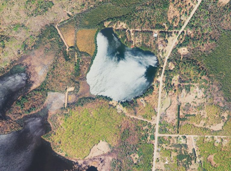 Imagery of an area in Michigan’s Upper Peninsula Imagery of an area in Michigan’s Upper Peninsula
