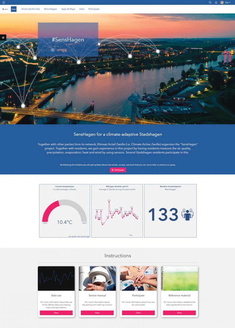 The SensHagen website The SensHagen website
