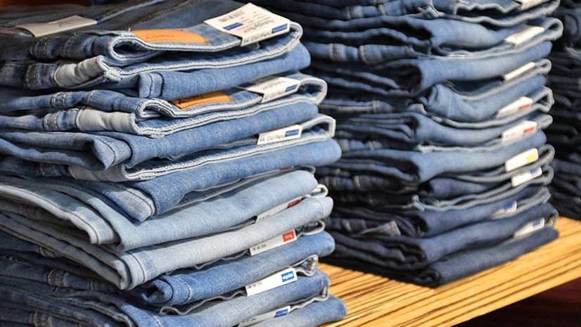 Purchases of jeans can have a partisan flair