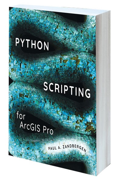 Cover of Python Scripting for ArcGIS Pro Cover of Python Scripting for ArcGIS Pro