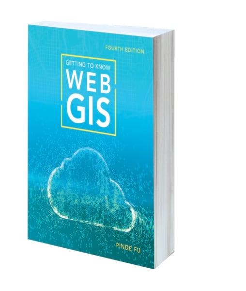 Cover of the fourth edition of Getting to Know Web GIS