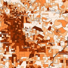 A snapshot of Mapping Black California