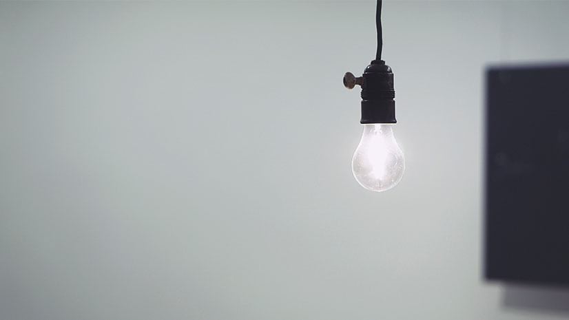 The lightbulb represents new thinking for centers of excellence