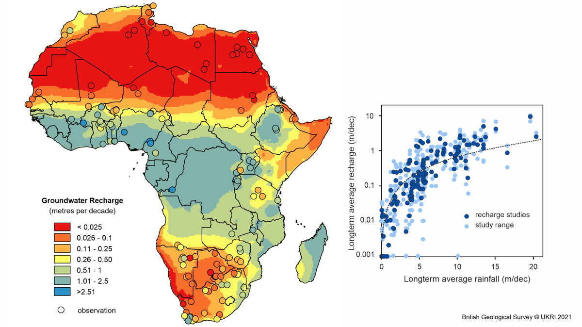 africa water map