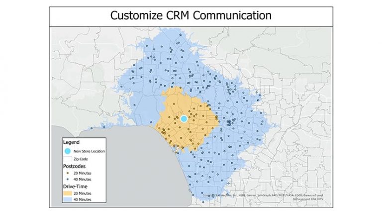 A map showing how customer data can inform personalized messages A map showing how customer data can inform personalized messages