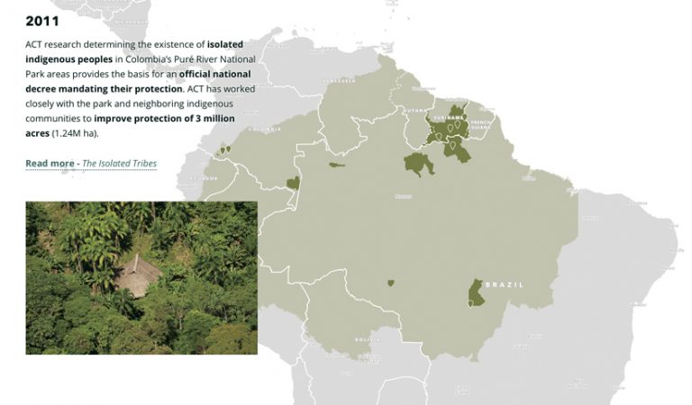 A narrative built with ArcGIS StoryMaps that has information about Colombia’s indigenous peoples on the left alongside a map showing isolated tribes on the right A narrative built with ArcGIS StoryMaps that has information about Colombia’s indigenous peoples on the left alongside a map showing isolated tribes on the right