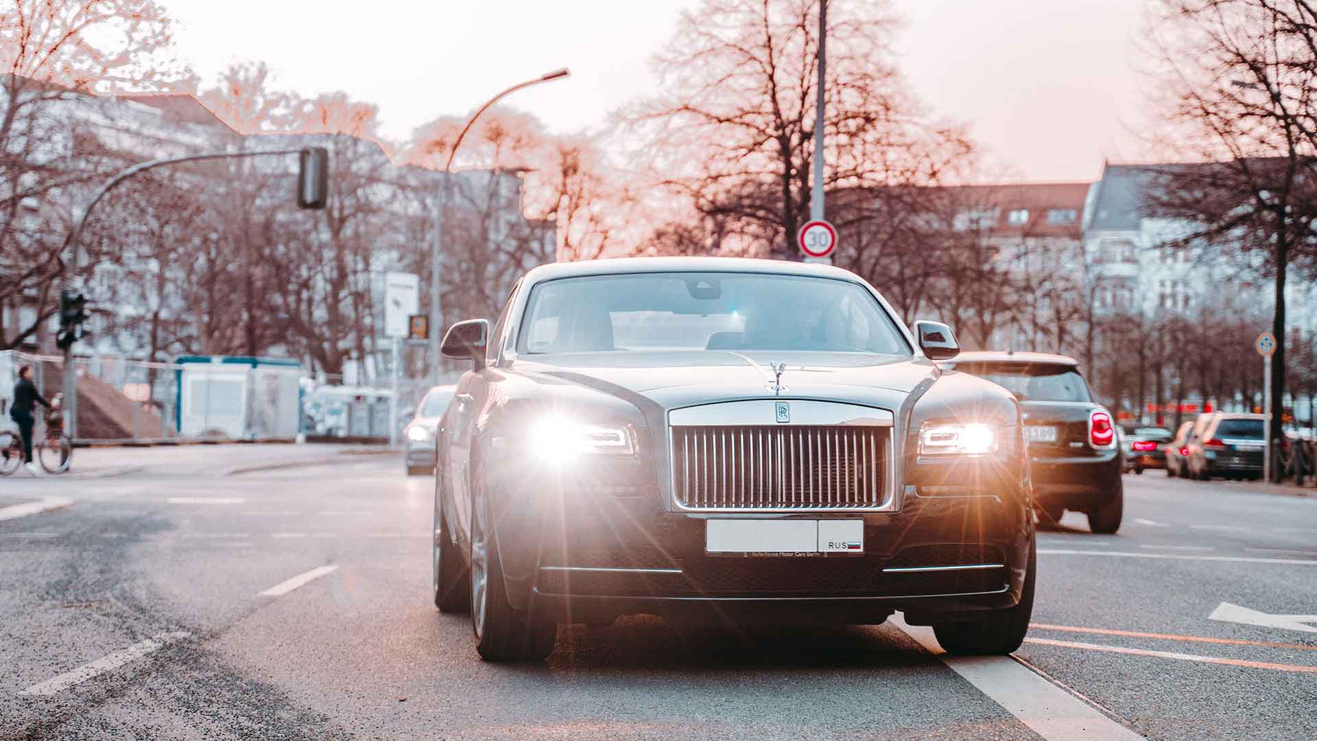 Will this Rolls Royce on a city street eventually be an EV?