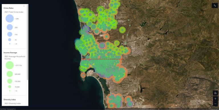 redlining map of San Diego
