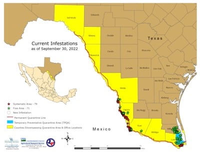 Tick Infestation Map