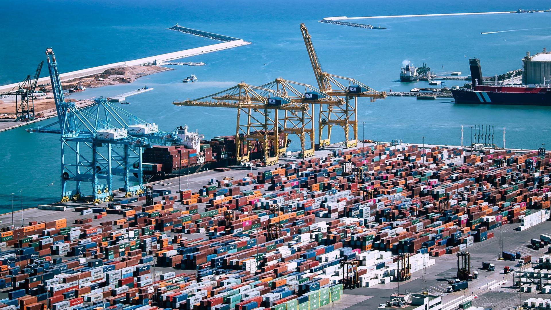 CBAM legislation will affect goods at ports like this one