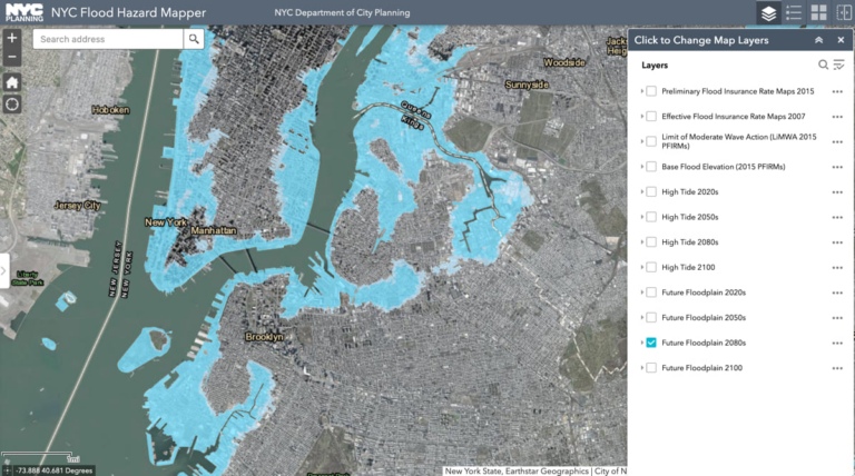 The NYC Flood Hazard Mapper