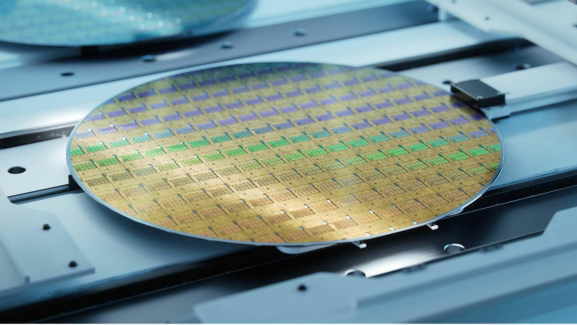Semiconductor production produces round wafers