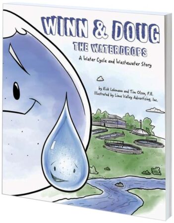 Cover of Winn & Doug the Waterdrops: A Water Cycle and Wastewater Story