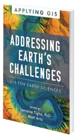 Cover of Addressing Earth’s Challenges: GIS for Earth Sciences