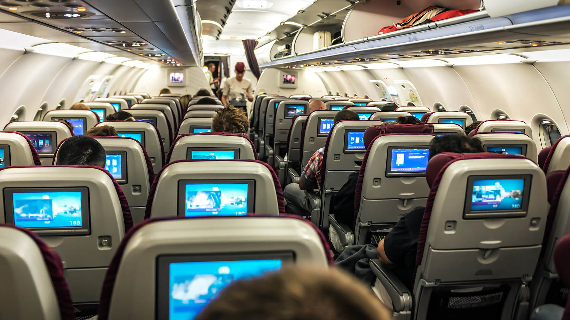 Business travel is returning to planes like this single-aisle jet