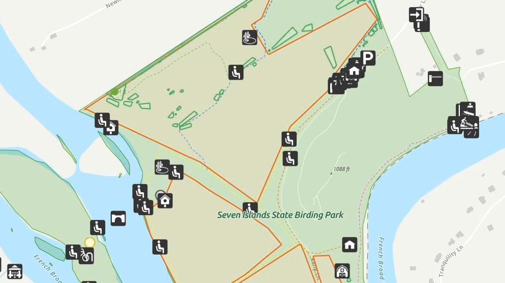 prescribed burn planning at Seven Islands State Birding Park