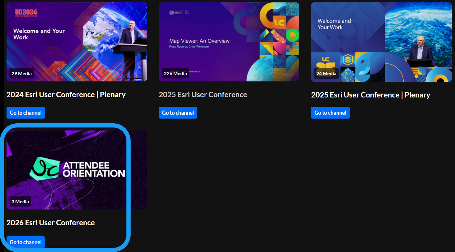 Esri Media Space