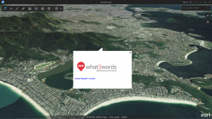 What3Words embedded in ArcGIS Earth