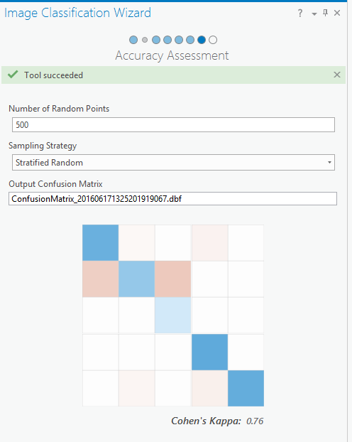 Accuracy Assessment page