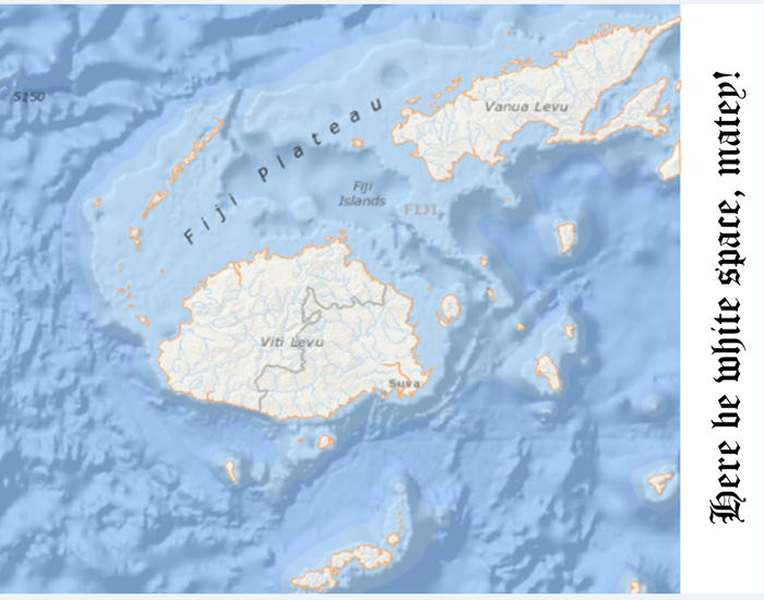 Fiji and the white space