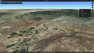 Vertical Exaggeration set at 0.5